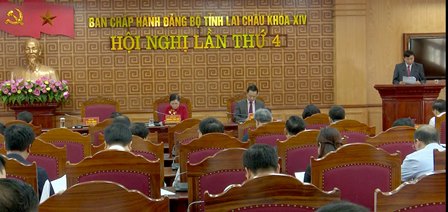 Hội nghị Ban Chấp hành Đảng bộ tỉnh lần thứ tư
