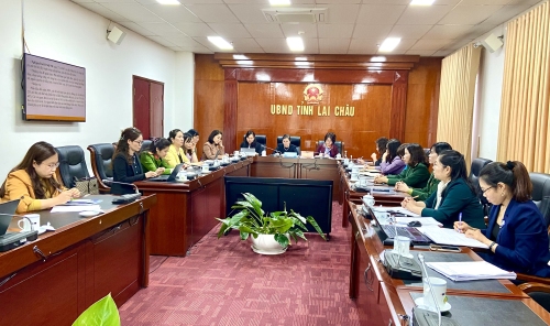 Quang cảnh Tọa đàm tại điểm cầu tỉnh Lai Châu