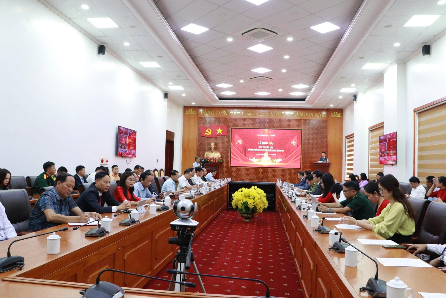 Quang cảnh Lễ trao giải Cuộc thi